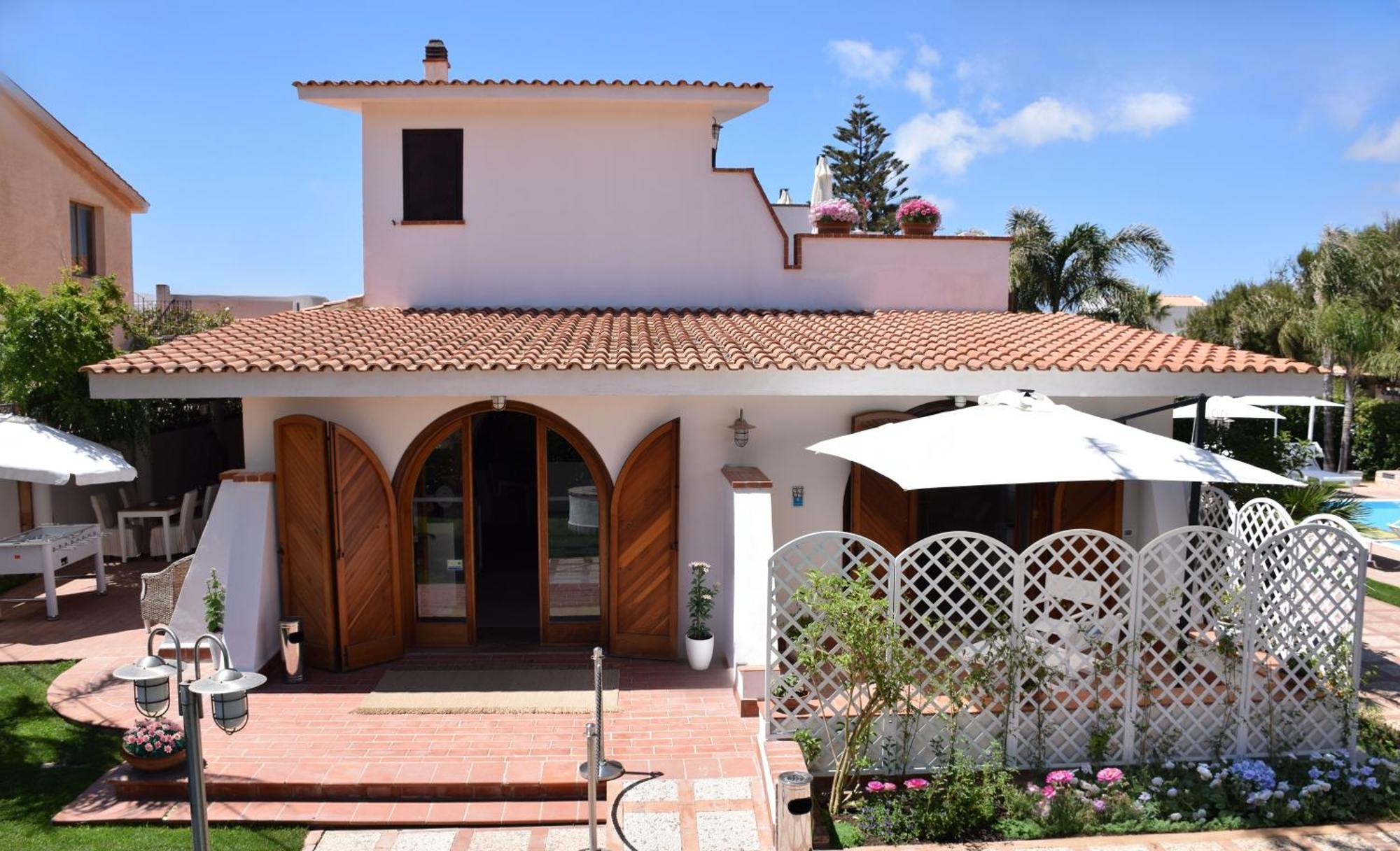 Villa Blanche Dimora Di Charme Marsala Exterior foto